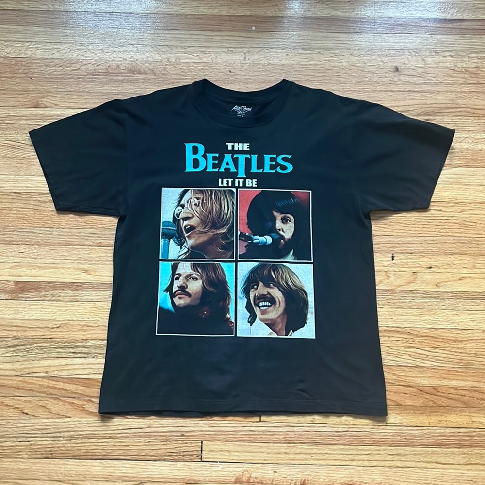 Vintage The Beatles T-Shirt / Y2K / Large